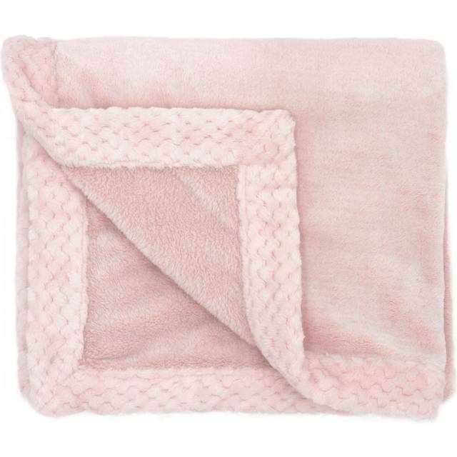 aden + anais Plush Blanket - Soft Minky Baby Blanket for Infants  Toddlers  Kids  for Crib  Stroller  Travel  Blush Pink