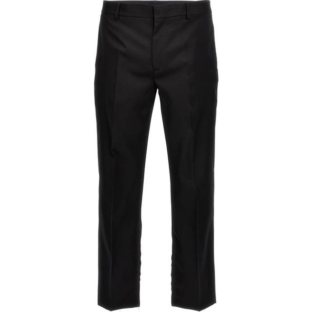 OFF WHITE Straight Trousers - Black
