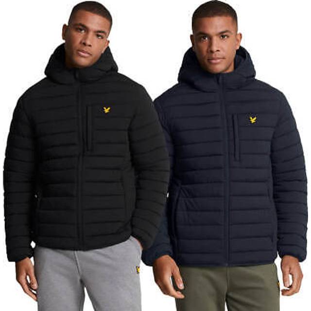 Lyle & Scott Men's Sports Lightweight Puffer Jacket in Dark Navy - Large