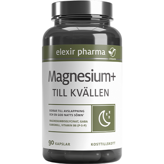 Elexir Pharma Magnesium+ Till kvällen 90 st