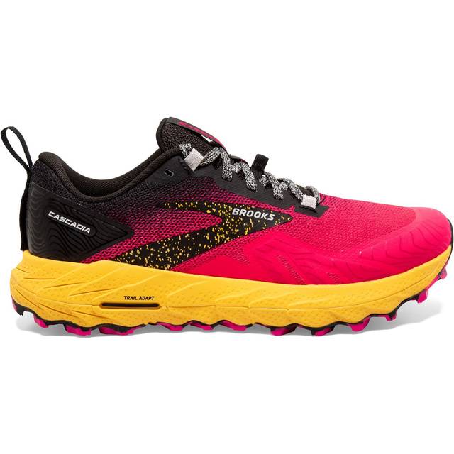Brooks Cascadia 17 All Terrain Womens Running Shoes | Running Trainers  | Diva / Black / Chrome  | UK Size 4.5