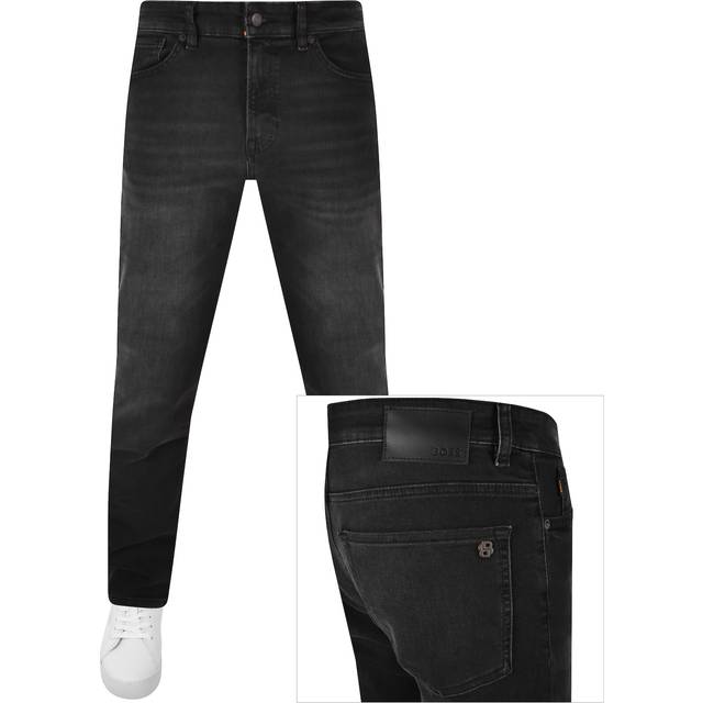 Re Maine Regular Fit Stretch Jeans 005 Black, 38/30
