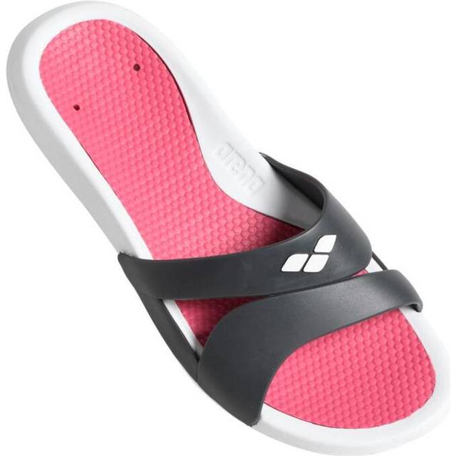 Slide Sandals Arena Nina White Pink - White/pink/black