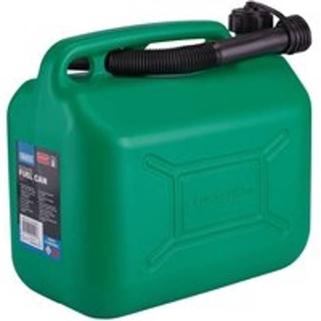 Draper Plastic Fuel Can, 10L, Green