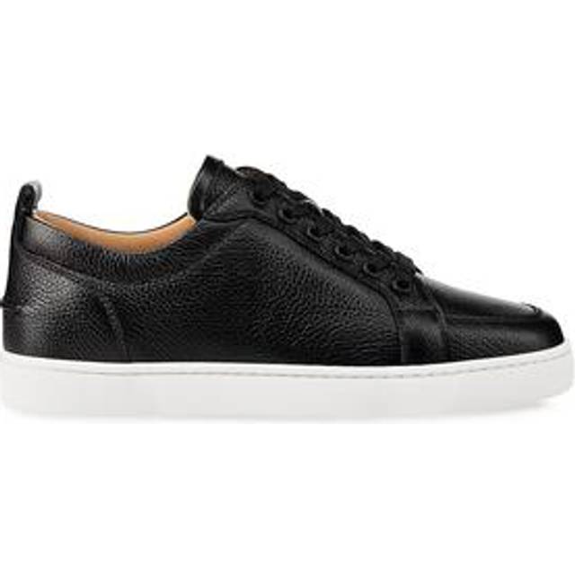 Christian Louboutin Mens Black Rantulow Leather Trainers Eur 40 / 6 Uk Men - BLACK