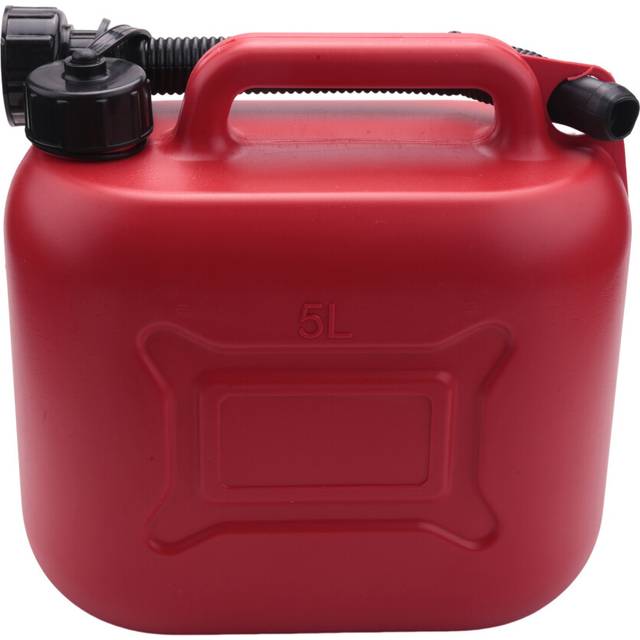 5L Car Fuel Tank Spare Plastic Petrol Gas Container for Car Travel