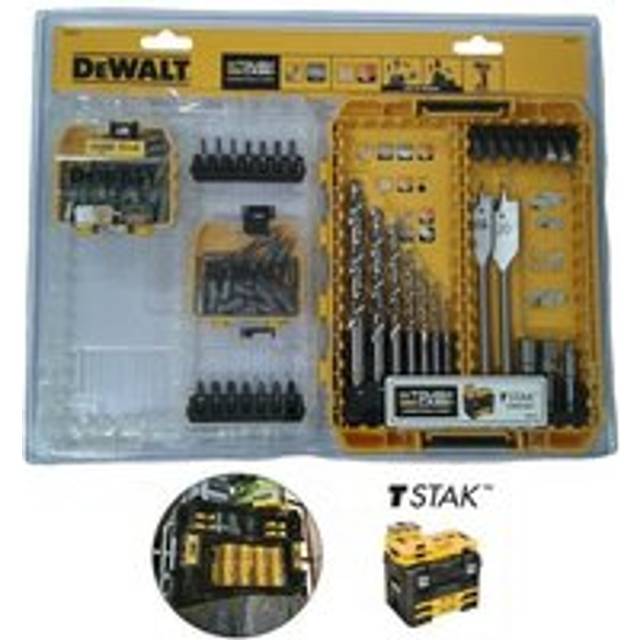 Dewalt Toughcase Extreme 80 Pc Drill & Bit Set Medium Tough Case TSTAK
