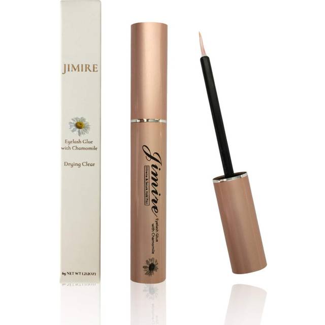 Eyelash Glue Clear | Secure Hold for False Eyelashes | Latex-Free Eyelash Adhesive with Chamomile Suitable for Sensitive Eyes