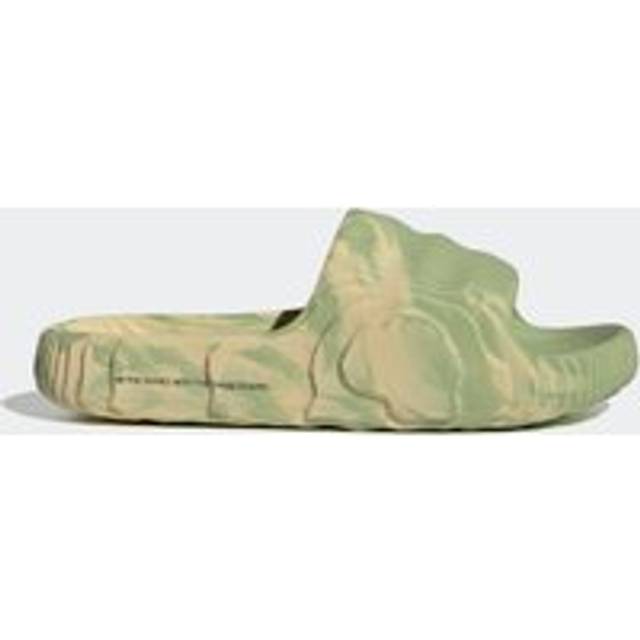 adidas Adilette 22 Slides 'Magic Lime Desert Sand' GY1597 - Green/Yellow - 11