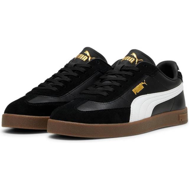 PUMA Unisex Club Ii Era Sneaker, Puma svart Puma vit Puma guld, 48.5 EU