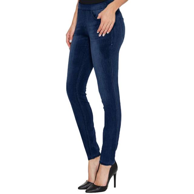Women's Stretchy High Waisted Slim Fit Skinny Leg Pull On Jean P45944S