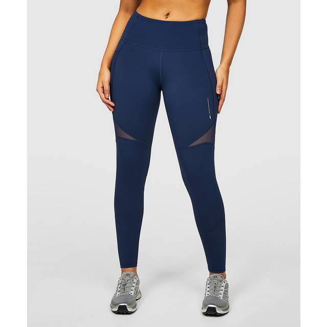 Monterrain Womens Altitude 2.0 7/8 Running Legging - Blue - Size M