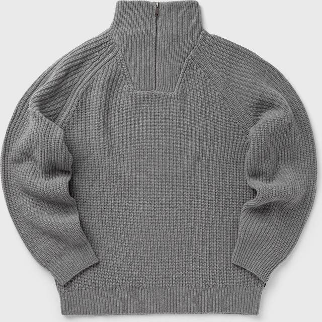 Carhartt WIP Marlon Half Zip Knit Sweater, Grey