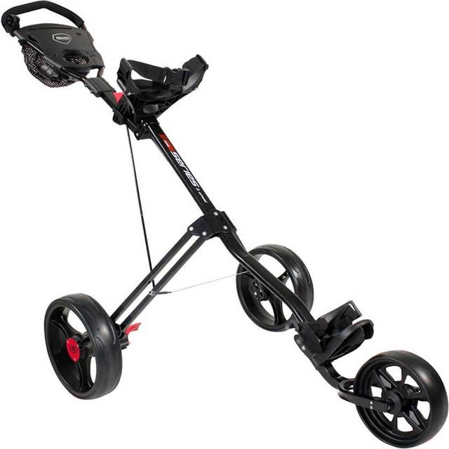 Masters Golf 5 Series 3-Wheel Push Trolley – Black