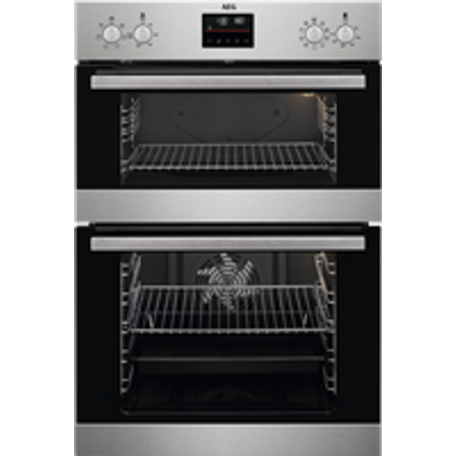 AEG DCB535060M Built In Multifunction Electric Double Oven - Stainless Steel