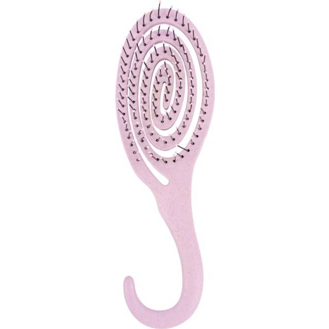 Ibero Ibero Eco Hårbørste Spiral til Bad 1 stk Rosa