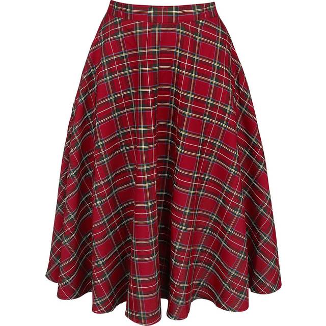 Hell Bunny Irvine Skirt Medium-length skirt red