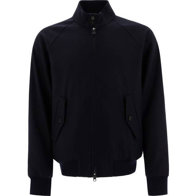 BARACUTA MELTON 69 DEEP BLUE BOMBER JACKET