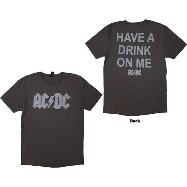 Ac/dc Have A Drink On Me Official Tee T-shirt Mens