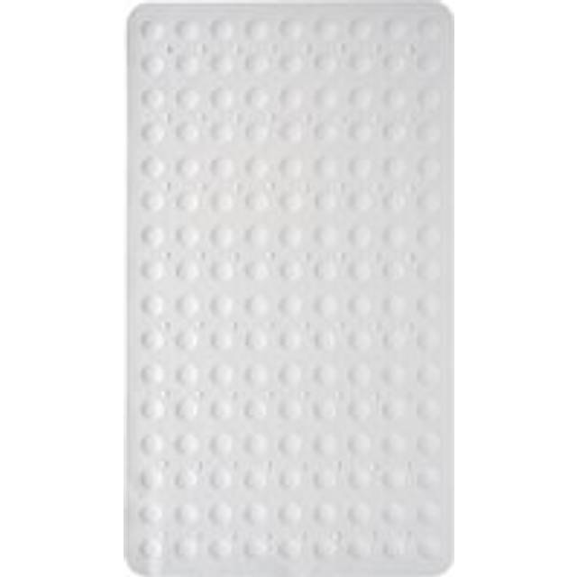 Showerdrape Orbit White Anti Slip Bath Mat 70Cm X 40Cm, White