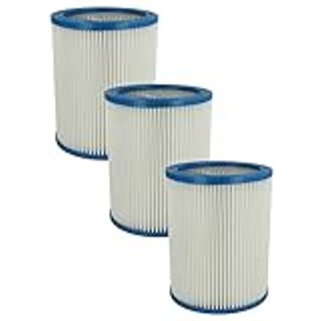 Vhbw - 1x Replacement Filter compatible with Fein Dustex 40, 25 Vacuum Cleaner - Cartridge Filter, plastic / paper