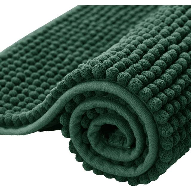 Subrtex Bathroom Rugs Chenille Bath Rug