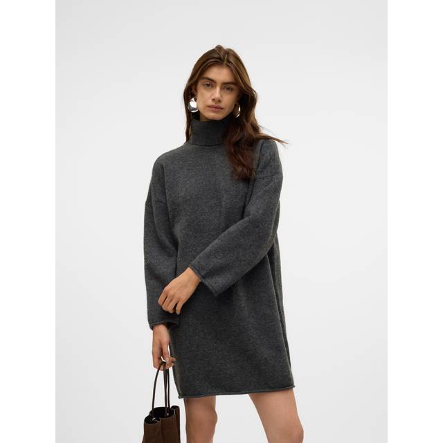 Women's turtleneck sweater dress Vero Moda Gemma - Gris - XL