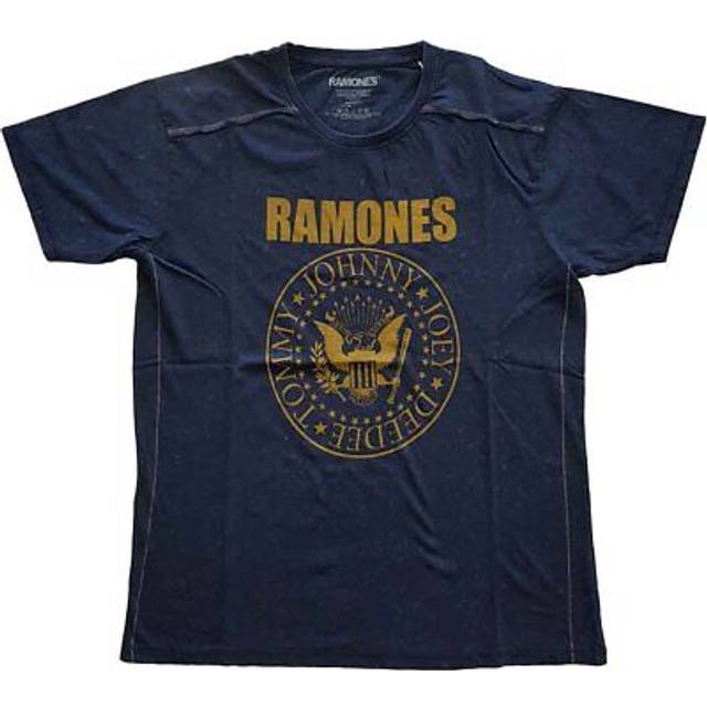 Ramones Unisex Snow Wash T-Shirt: Presidential Seal (Medium) - Ramones - Clothing