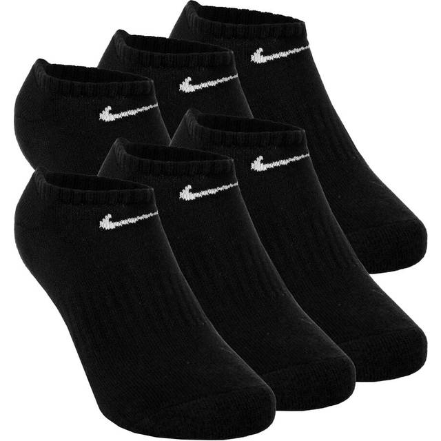 Nike 6 Pack No Show Trainer Socks Black