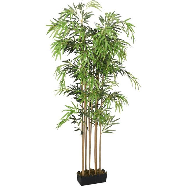 vidaXL Artificial Bamboo Tree 1095 Leaves 150 cm Green