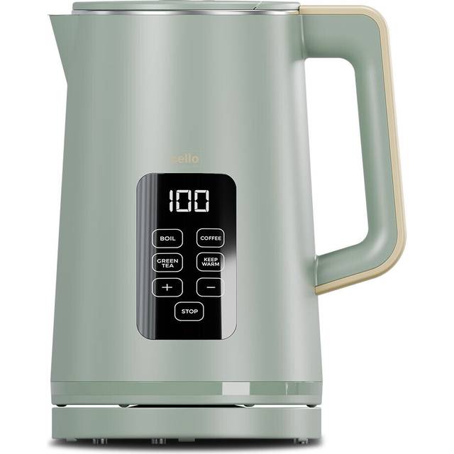 Cello Electric Digital Kettle with Temperature Control - Sage Green