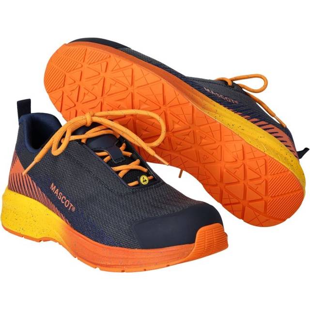 Skyddsskor - MASCOT® FOOTWEAR CUSTOMIZED - F1600-909 - 47, Mörk marin/Skarp orange