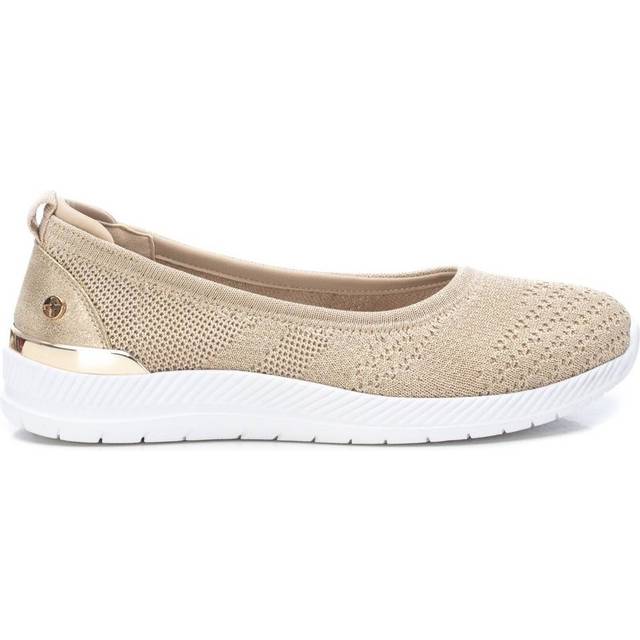 Xti for woman. 14238801-BEIGE Ballerinas 142388 taupe (38), Brown, 1 to 3 cm, None, Casual, Classic