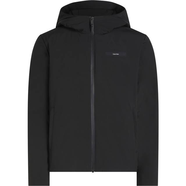 Technical Hooded Jacket - Black - M
