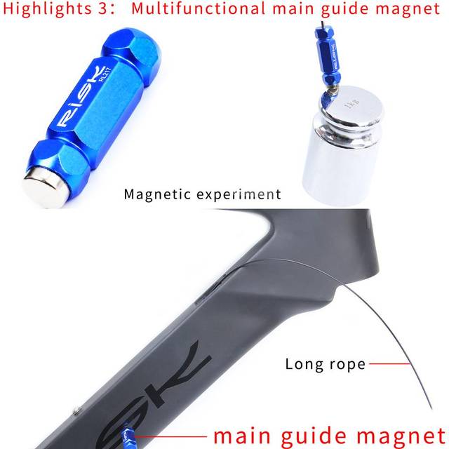 Bike Internal Cable Routing Tool Steel Bike Replaceable Wire Shifter For Mountain Road Bike RL217