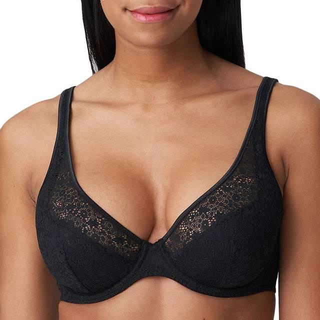 PrimaDonna Twist Epirus Half Padded Plunge Bra - Black - F 85