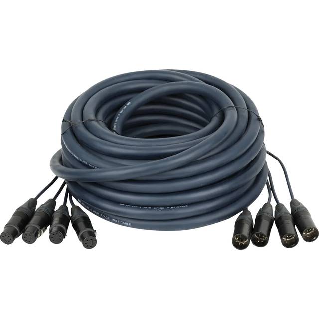 DAP Neutrik DMX Multi 5-Pin 50m 4-Way Snake Cable