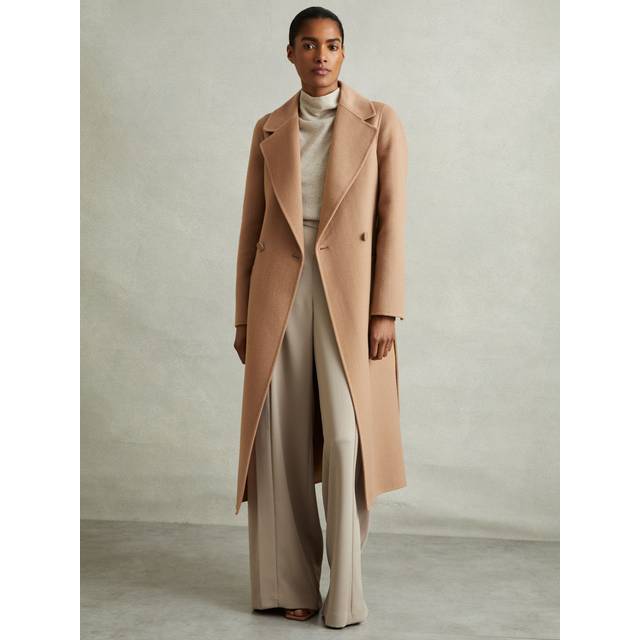 Reiss Petite Lucia Double Breasted Wool Blend Coat