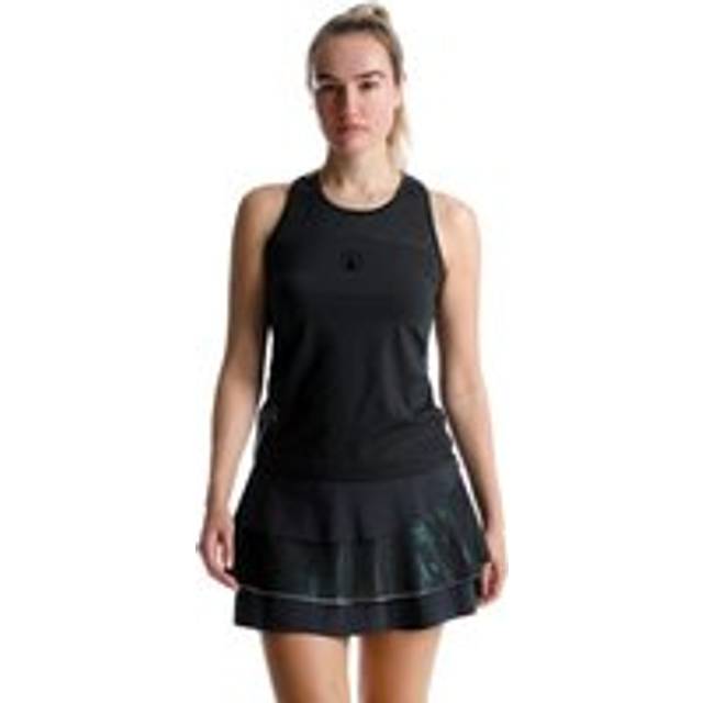 Quiet Please Sparkle Racerback Tank Top Women anthracite, size: M