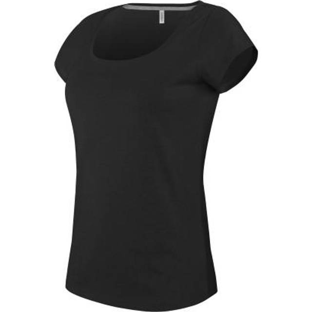 (3XL, White) Kariban Womens/Ladies Boat Neck Short Sleeve T-Shirt