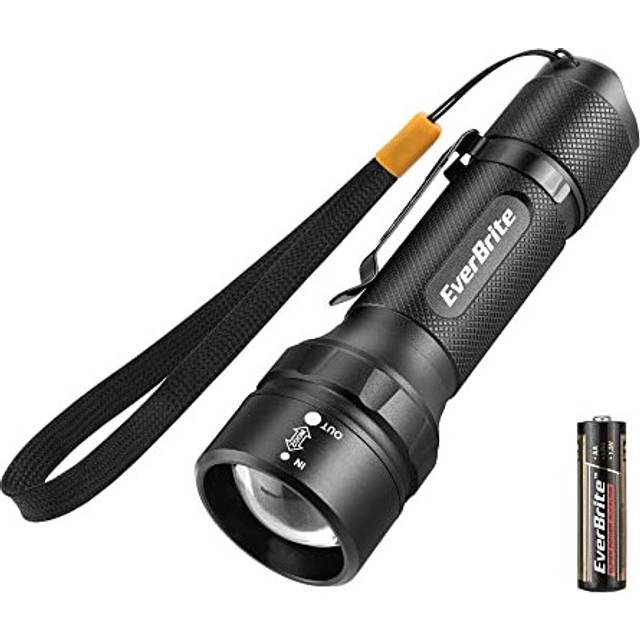 Small Torch LED, Aluminum LED Flashlight 3 Modes, 150LM Adjustable Focus Pocket Torch Camping, Gifts for Family, Friends, Kids