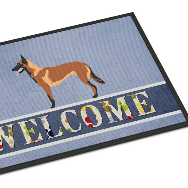 """""Caroline's Treasures Malinois Belgian Shepherd Doormat  24"""""""" x 36""""""""  Multicolor"""""