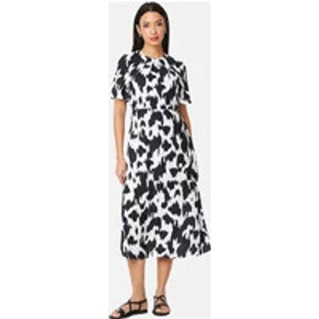 Principles Womens/Ladies Dalmatian Print Volume Midi Dress 10 UK