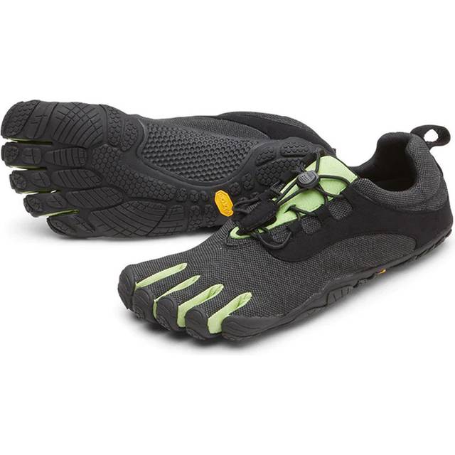 Vibram Five Fingers V-Run Retro - Löparskor - Herr Black / Green / Black 41