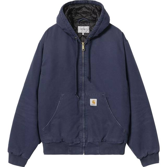 Carhartt WIP - Og Active Aged Canvas Air Force Blue - Jacket - blue - XL - Shell: 100% Cotton; Lining: 100% Polyester,Canvas