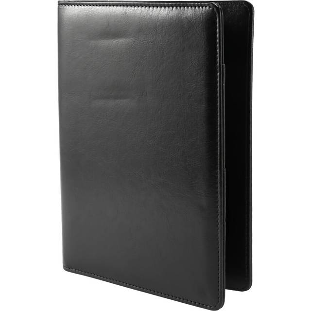 A5 Document Bag File Folder Clipboard Business Office Financial School Supplies (Black)