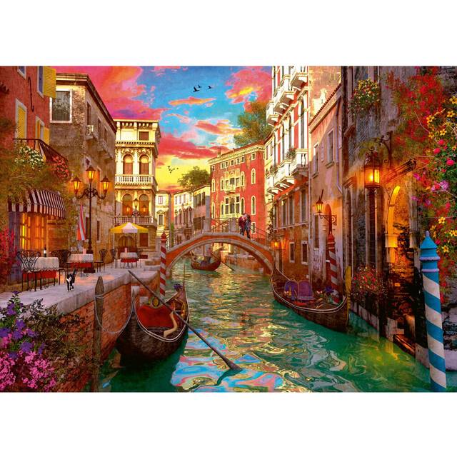 Venice Romance 1000 Piece Jigsaw Puzzle