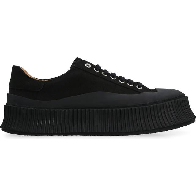 Lace-up Canvas Sneakers with Chunky Sole size 41 (41)
