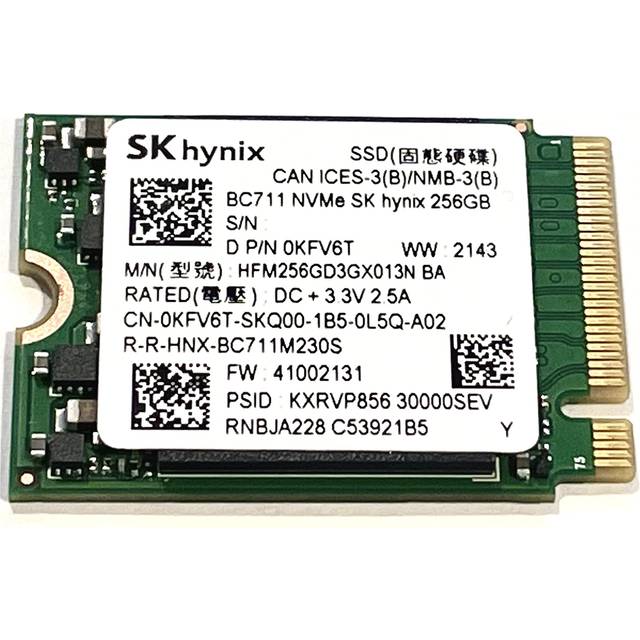 OEM SK Hynix 256GB M.2 PCIe NVME SSD Internal Solid State Drive 30mm 2230 Form Factor M Key Steam Deck