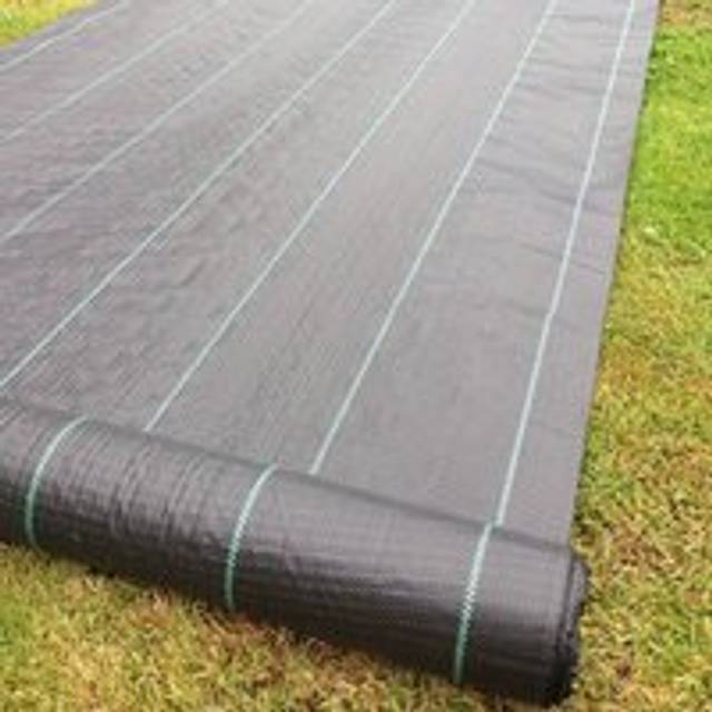 Yuzet 4.5m x 33m Weed Control Ground Cover Membrane Landscape Fabric Heavy Duty